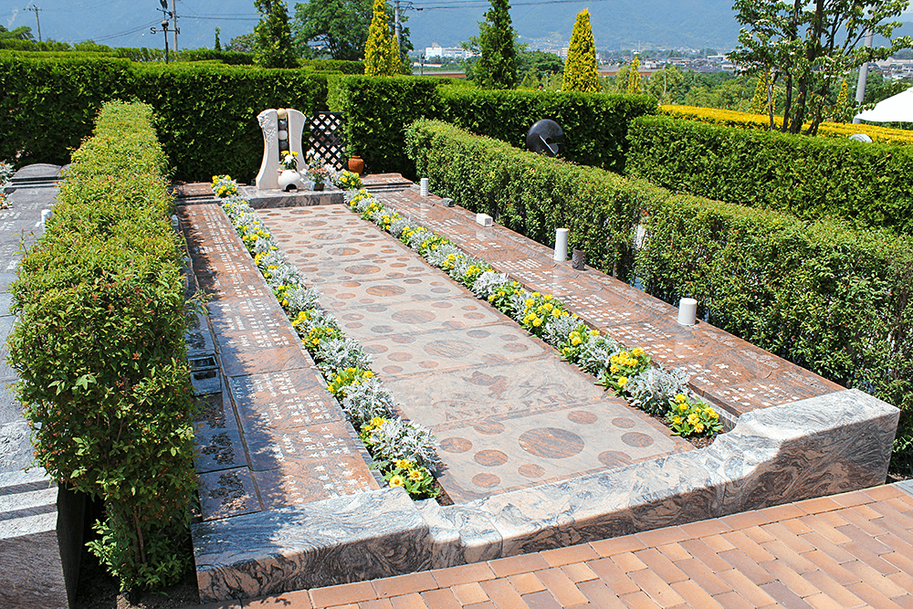 上田市公園墓地 エンゼルパークのお二人用永代供養墓区画