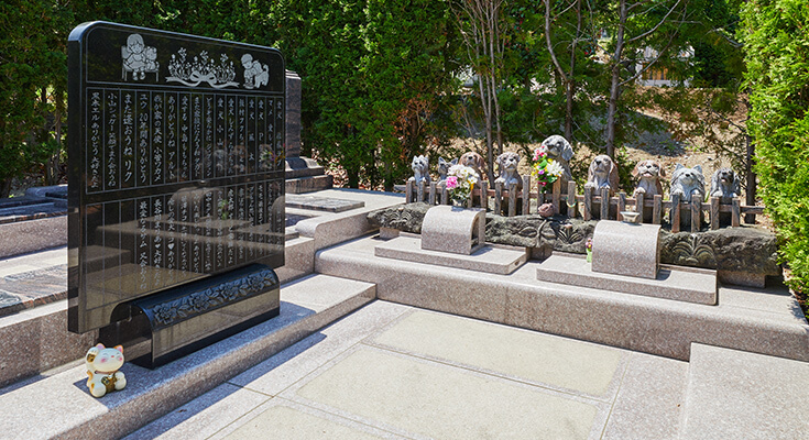 ペット専用のお墓