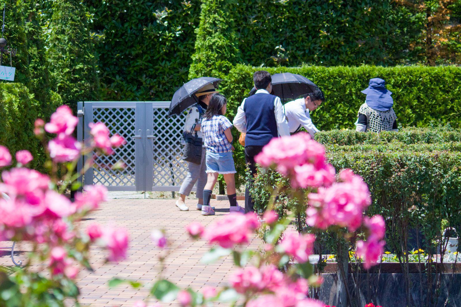 エンゼルパークでデザイン墓石見学・相談会を開催しました