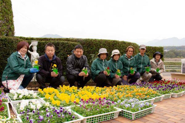 お花を植え替えました　-2025年冬-